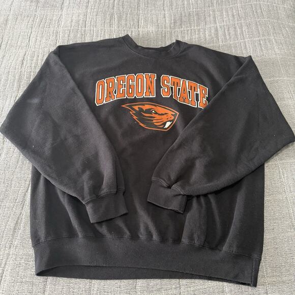 Campus Colors Oregon Beavers Crew Neck Sweatshirt - Picture 2 of 9